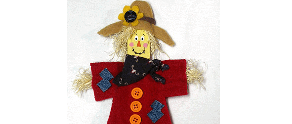 Paint Stick Scarecrow