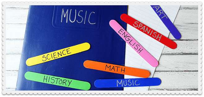 Easy Craft Stick Bookmarks