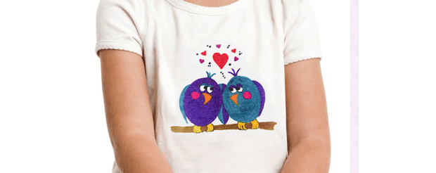 Iron On Love Birds Shirt