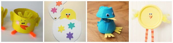 Easter Chick Crafts