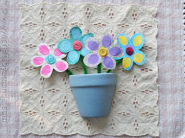 Bouquet of Fingerprint Flowers by @amandaformaro - CraftsbyAmanda.com