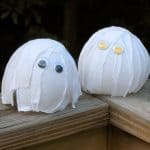 Balloon Ghosts - Crafts by Amanda - Halloween Crafts