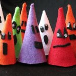 Halloween Felt Ghouls: Last Minute Easy Craft