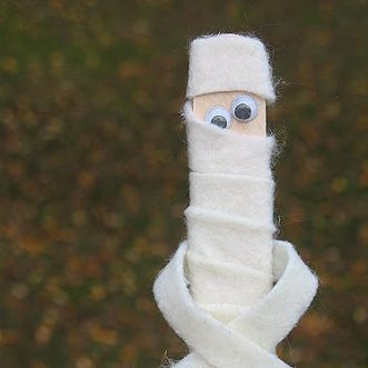 Craft Stick Mummies