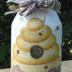Honeycomb Design Jar