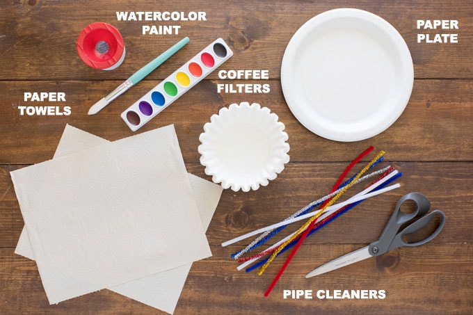 supplies for coffee filter flowers