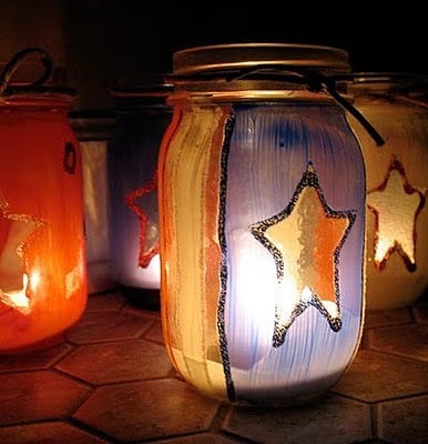 4th of July Luminaries - Crafts by Amanda