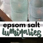 epsom salt luminaries pin image