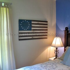 PB Inspired Rustic Colonial American Flag