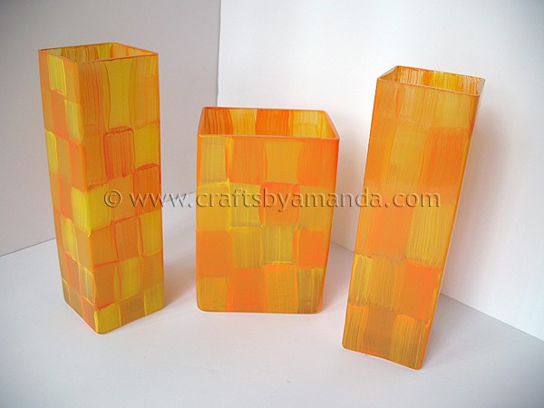 patchwork vases