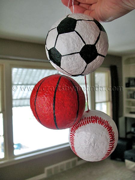 HOW TO MAKE A FOOTBALL / SOCCER BALL PINATA