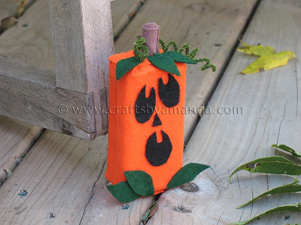 Juice Box Jack O'Lantern