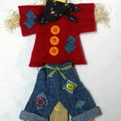Paint Stick Scarecrow