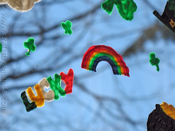 St. Patrick's Day Window Clings