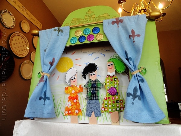 How to make a puppet theatre