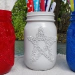 Epsom Salt 4th of July Star Jars