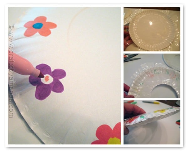 Decorating Frisbees for a Summer Party Craft - Make and Takes