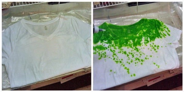 How to Make Drip Dye Tees