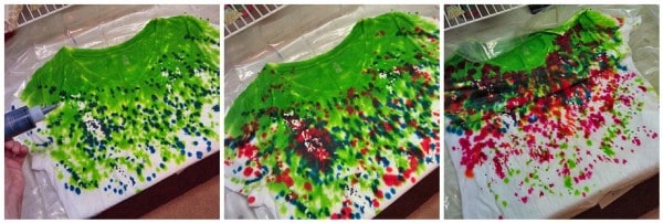 How to Make Drip Dye Tees