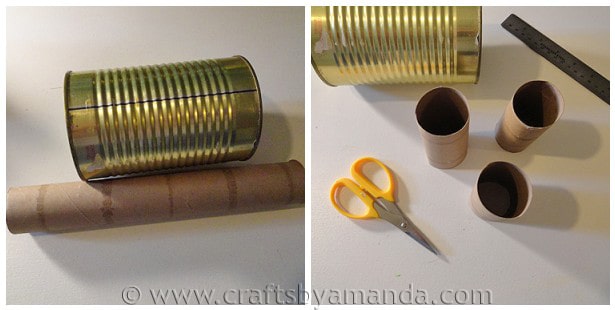 Recycled Patriotic Utensil Holder - Crafts by Amanda