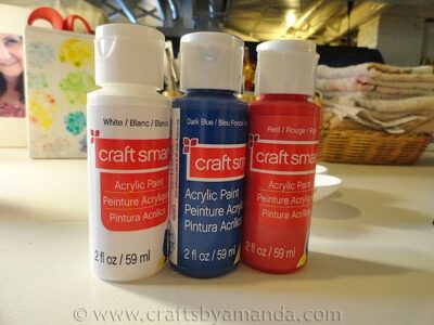 Recycled Patriotic Utensil Holder - Crafts by Amanda