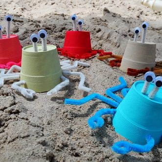 Styrofoam Cup Sea Crabs