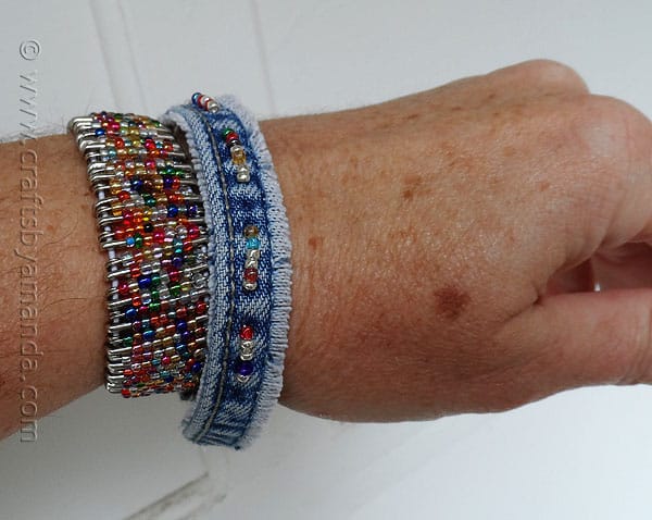 Recycled deals bead bracelets