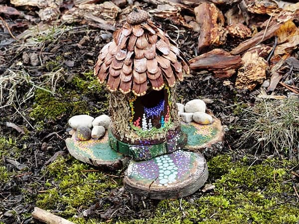 DIY, Mushroom House, Fairy house diy