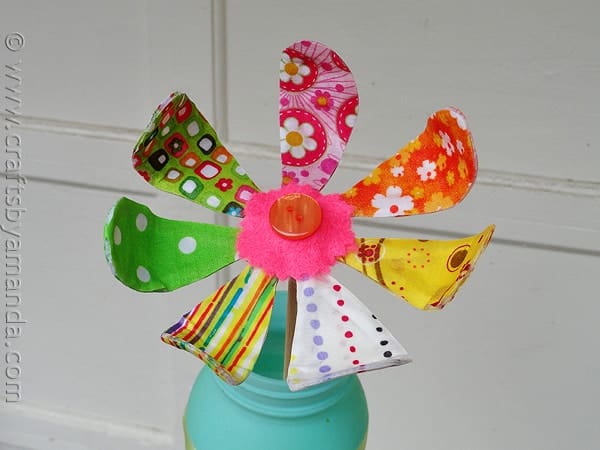 Bendable Fabric Flower