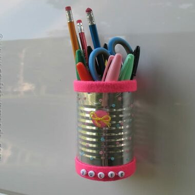 Magnetic Locker Pencil Holder