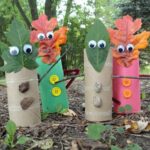 Fall Leaf Finger Puppets - CraftsbyAmanda.com