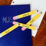 Craft Stick Pencil Bookmarks