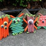 Colorful Pasta Monsters by CraftsbyAmanda.com