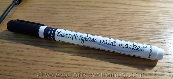 decoart glass paint marker