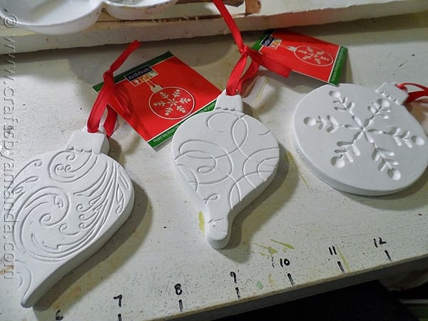 Scandinavian Plaster Ornaments - CraftsbyAmanda.com