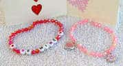 Valentine Friendship Bracelets craft