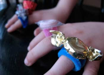 Wearable Edible Candy Rings