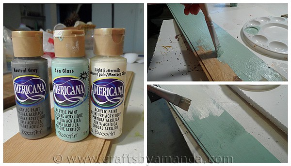 How to make a Weathered Newport Beach Sign from CraftsbyAmanda.com @amandaformaro