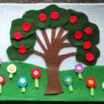 This felt board craft is fun and can be used any time of the year. Help your little ones learn about the changing of the seasons with this felt board craft.