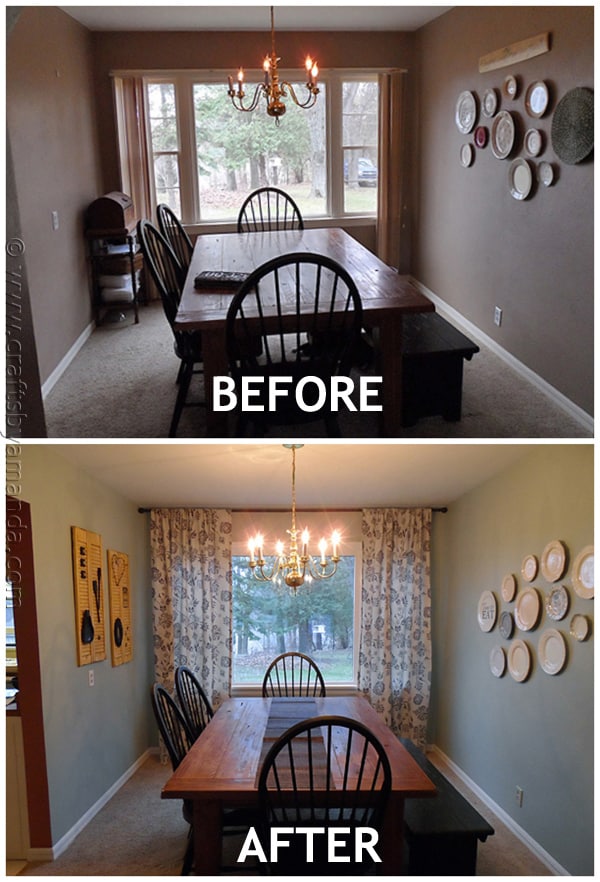 Makeover: Distressed Shutters at CraftsbyAmanda.com @amandaformaro