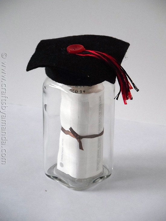 Graduation Gift Jar from CraftsbyAmanda.com @amandaformaro