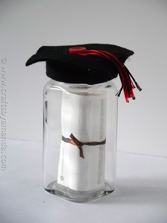 Graduation Gift Jar from CraftsbyAmanda.com @amandaformaro