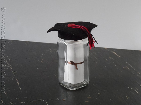 Graduation Gift Jar from CraftsbyAmanda.com @amandaformaro