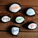 Father's Day Hero Stones by CraftsbyAmanda.com @amandaformaro