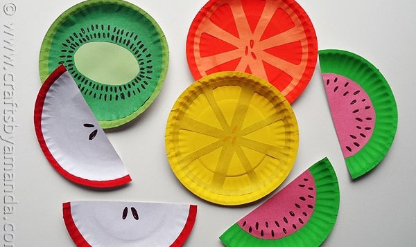 Fun and Easy Paper Plate Fruit Crafts for Kids - Sew Crafty Me