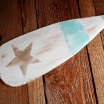 Pottery Barn Inspired Weathered Painted Oar
