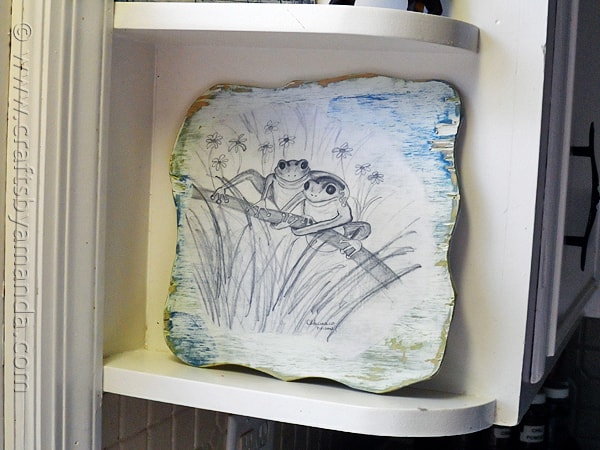 Preserving Pencil Drawings with Decoupage