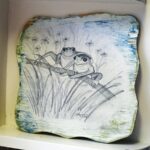 Preserving Pencil Drawings with Decoupage