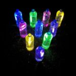 Glow in the Dark Plastic Water Bottle Bowling