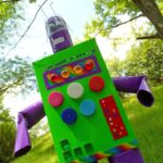Duck Tape Recycled Robot by @amandaformaro - CraftsbyAmanda.com
